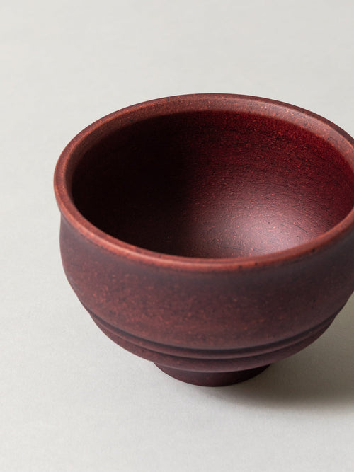 Mirai Wood Bowl - 02 (Red)